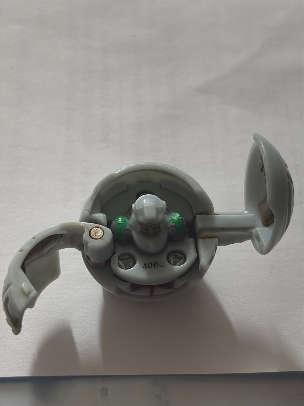Vintage/rare Bakugan Battle Brawlers White Haos Gorem B1 420g
